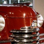 Nostalgische Front des Opel Olympia – Oldtimers