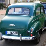 Opel Olympia Baujahr 1952 – Heckansicht