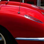 Die geschwungene der Corvette C 1 Convertible – Baujahr 1958