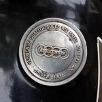 Der originale Tankdeckel der DKW-Maschine