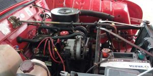 Renault R 4 GTL Motor